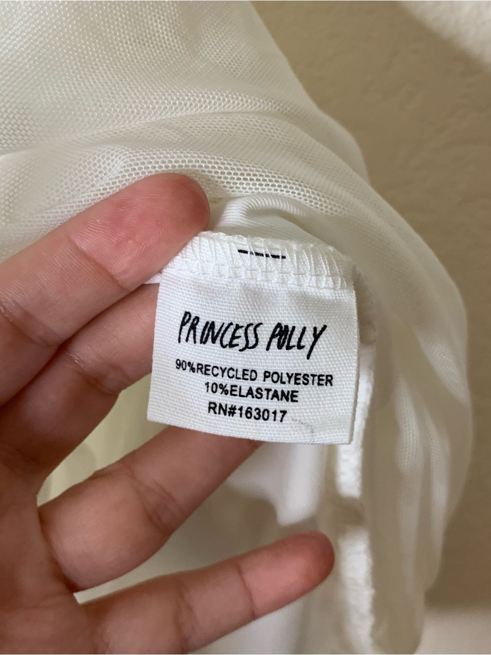 Princess Polly Womens white charvi mini dress 2 NWT - Picture 8 of 9